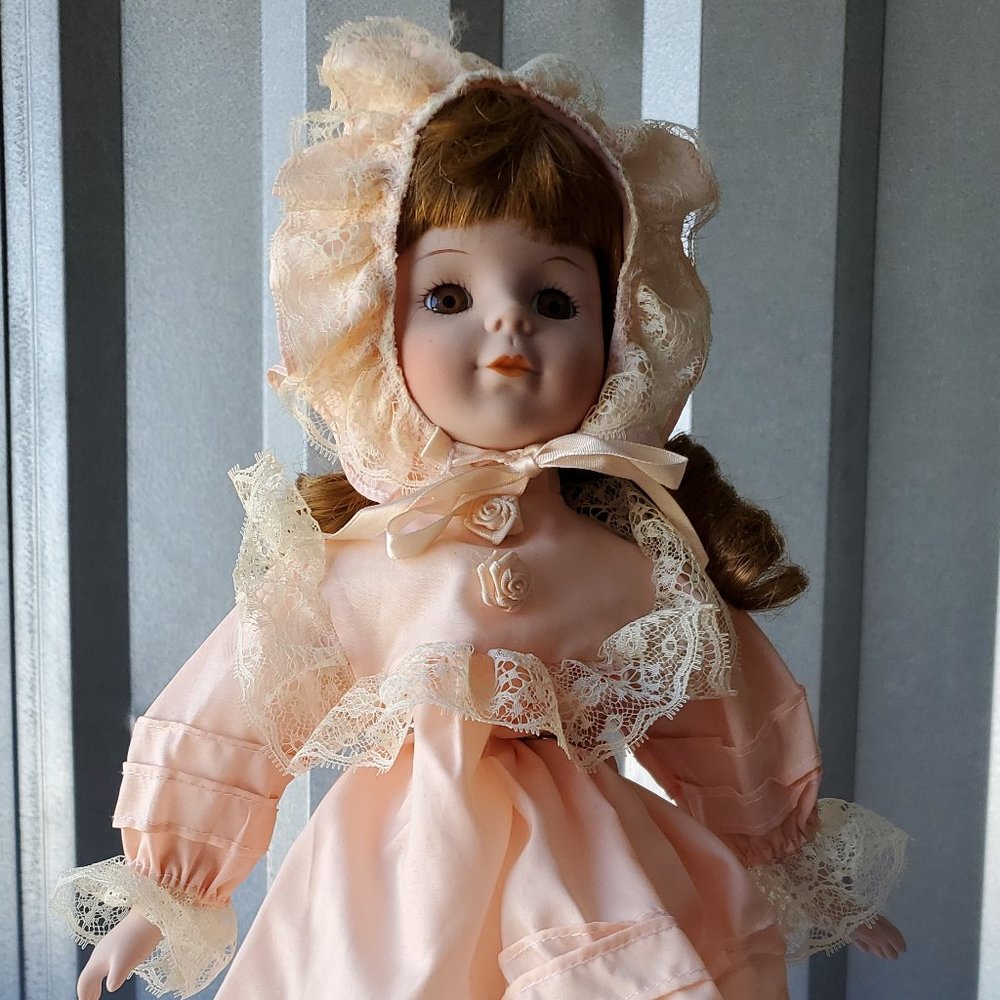 Victorian Dress Porcelain Doll